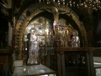 Golgotha in the Basilica of the Holy Sepulchre