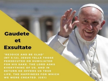 Gaudete et Exsultate': Francis puts 'exhort' back into exhortation
