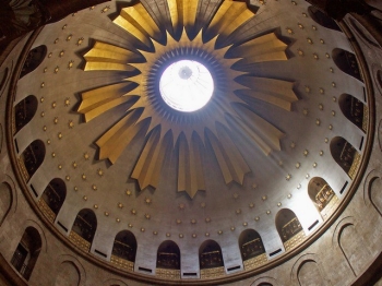 Intérieur de la Basilique du Saint-Sépulcre